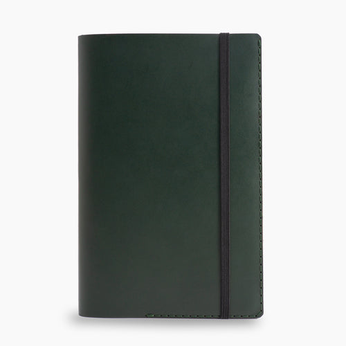 Medium Refillable Notebook - British Racing Green by Wingback