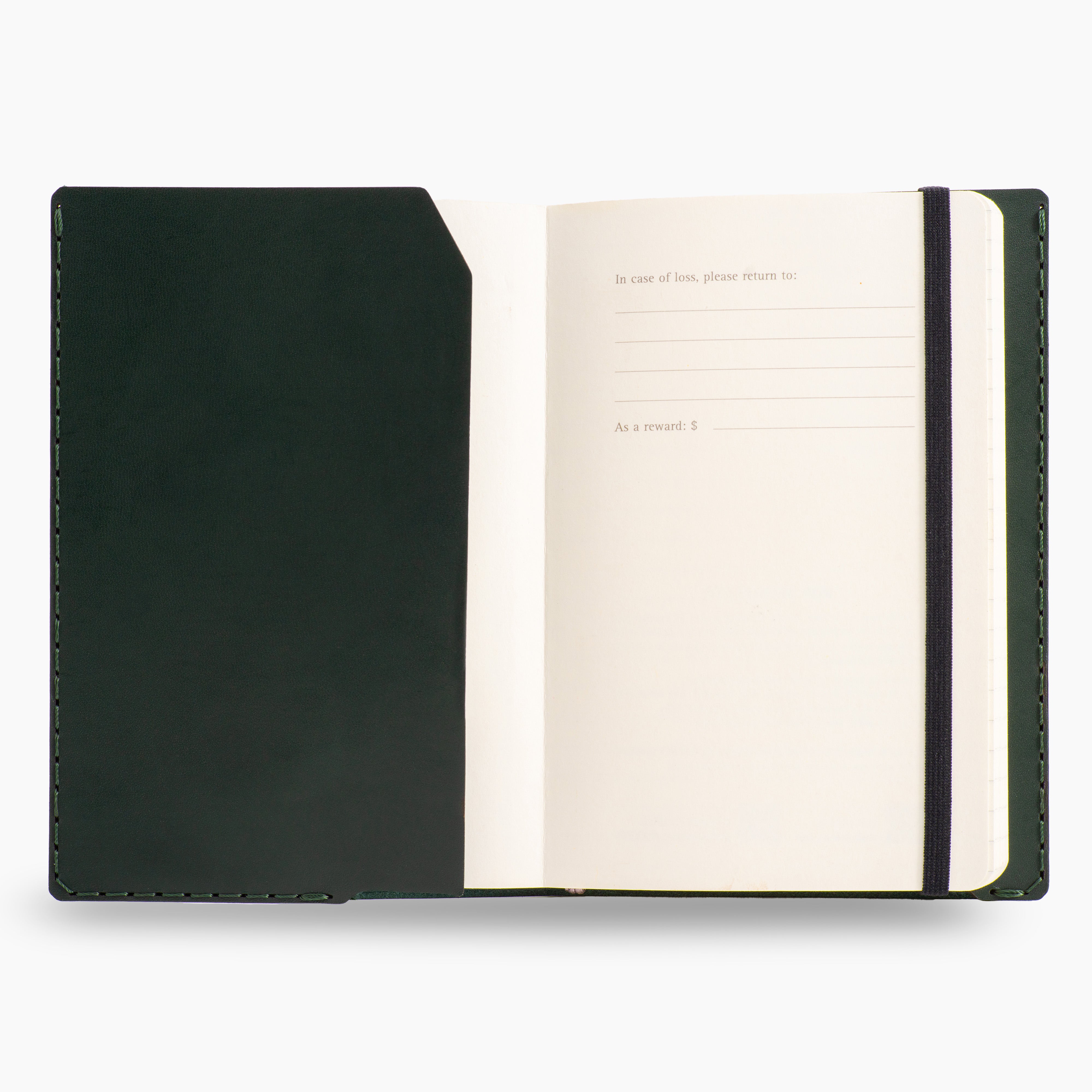 A5 Refillable Notebook - British Racing Green