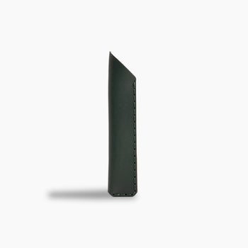 Leather Pen/Pencil Sleeve - British Racing Green by Wingback