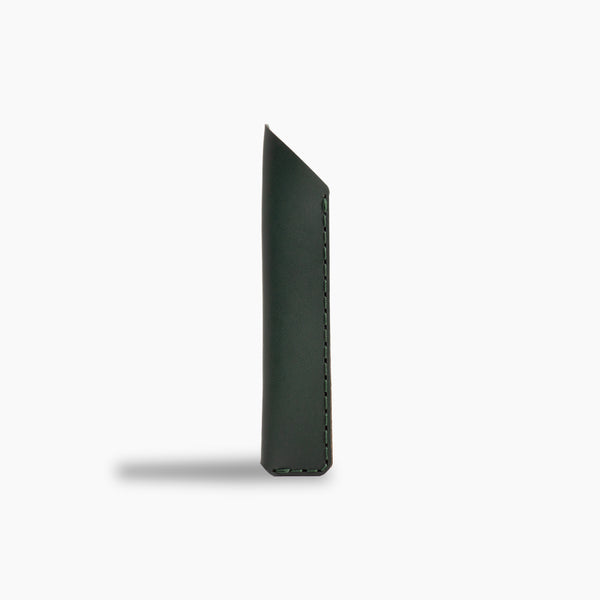 Leather Pen/Pencil Sleeve - British Racing Green by Wingback