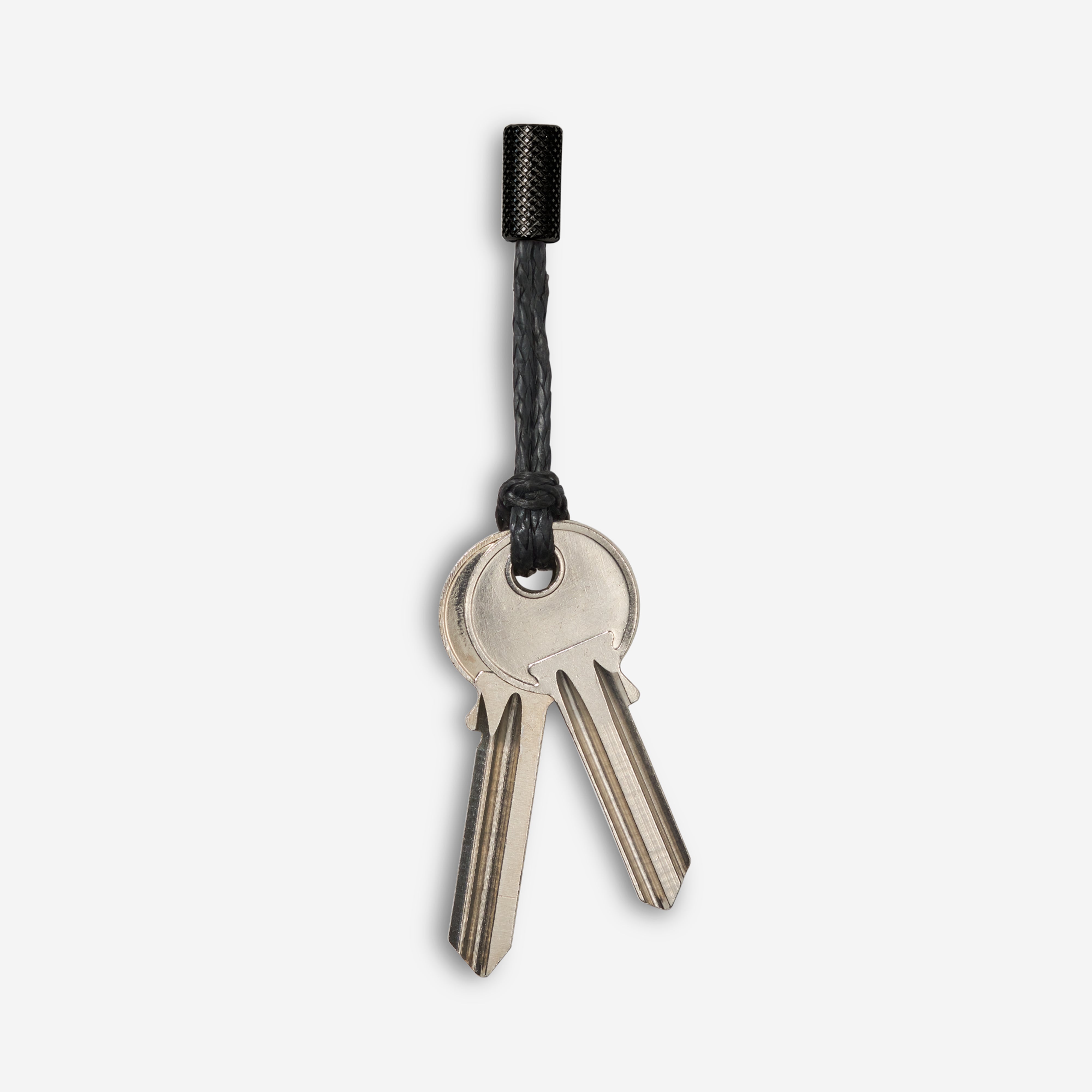 Key Fob - Black Steel