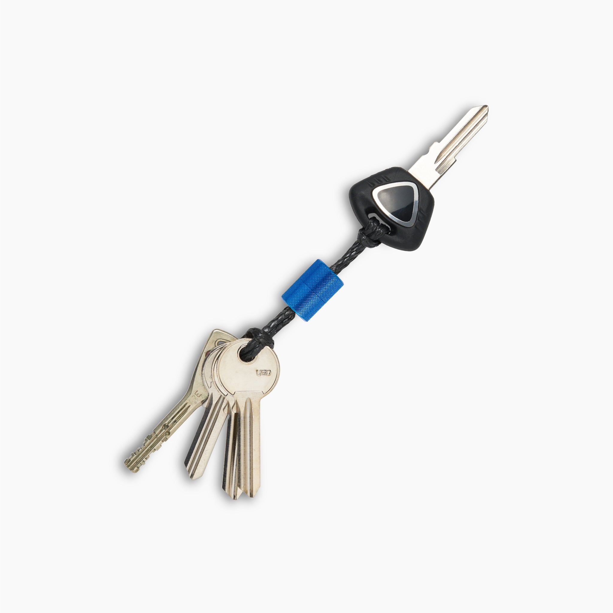 Key Loop - Black Steel | Personalised Key Organiser