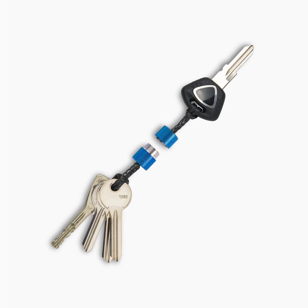 Key Loop - Black Steel | Personalised Key Organiser