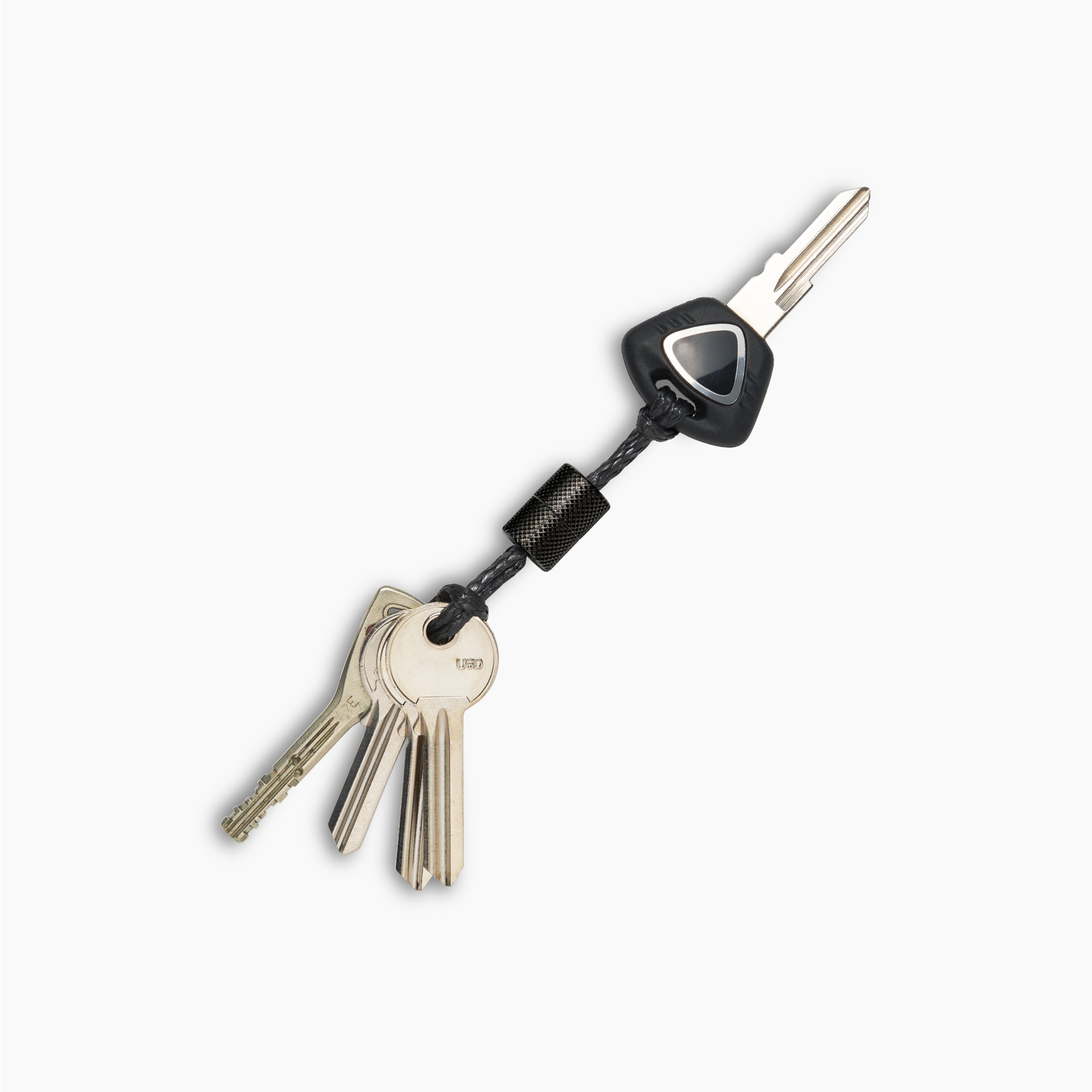 Key Loop - Black Steel
