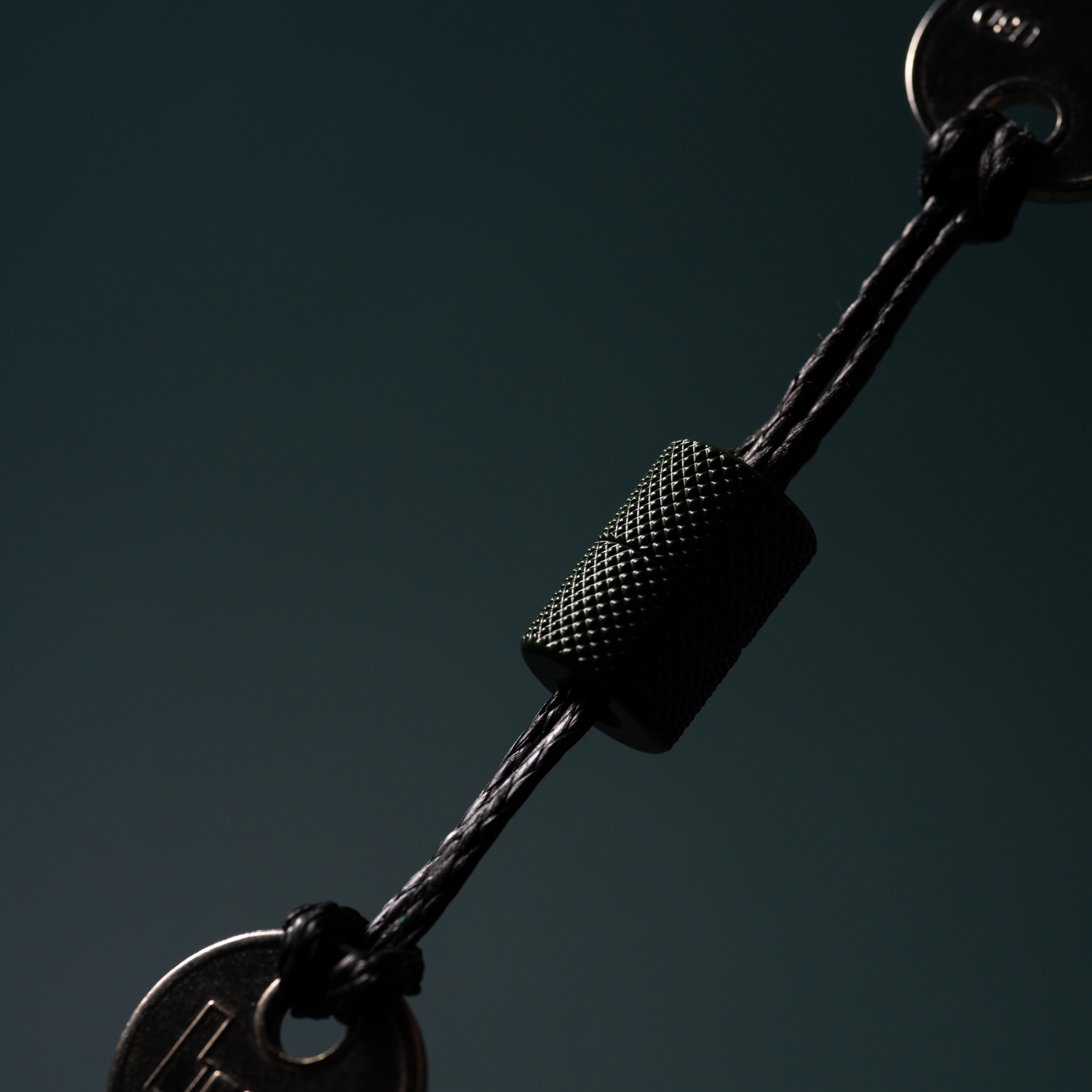 Key Loop - British Racing Green