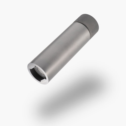 100ml Hip Flask - Matte Titanium by Wingback