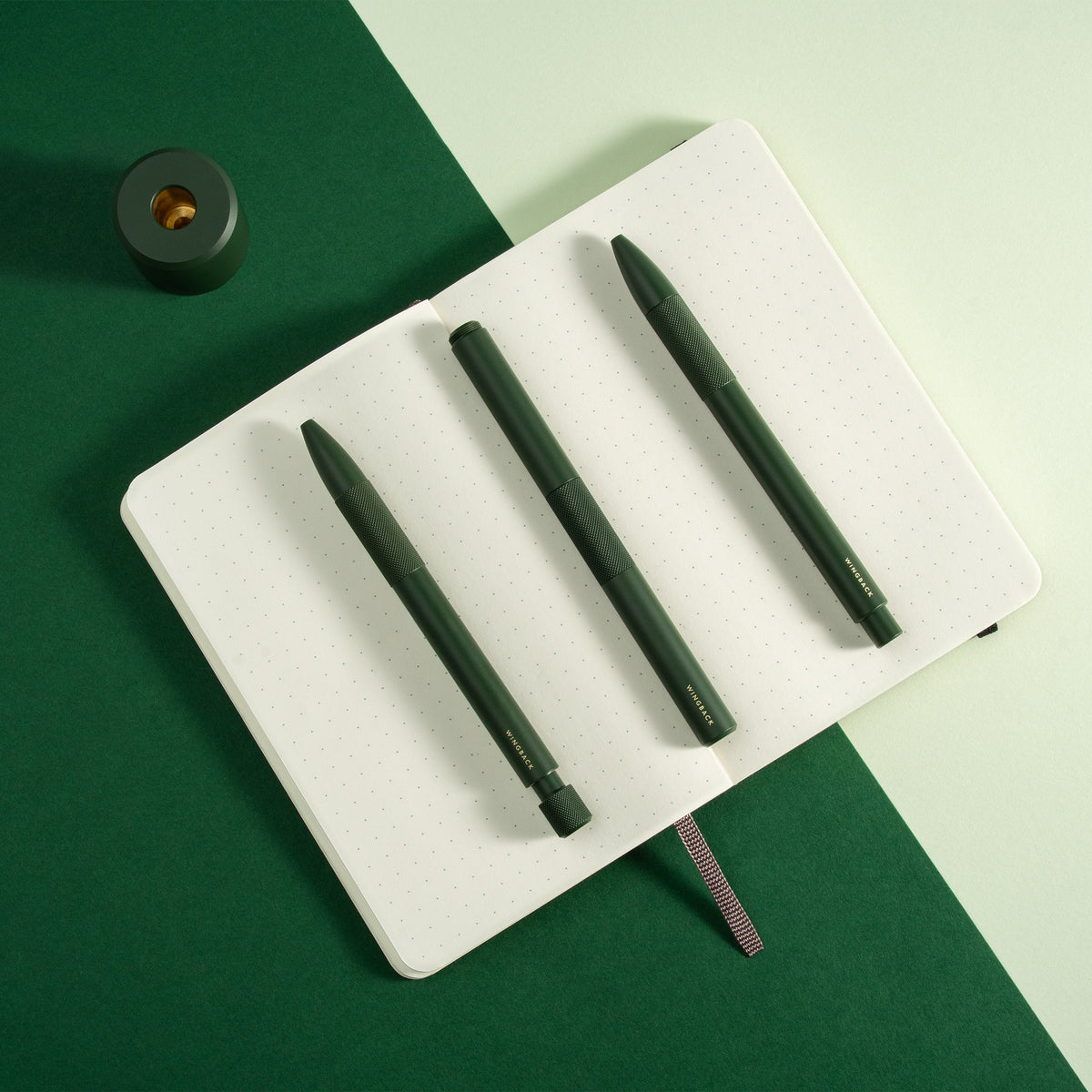 Fountain Pen - British Racing Green by Wingback