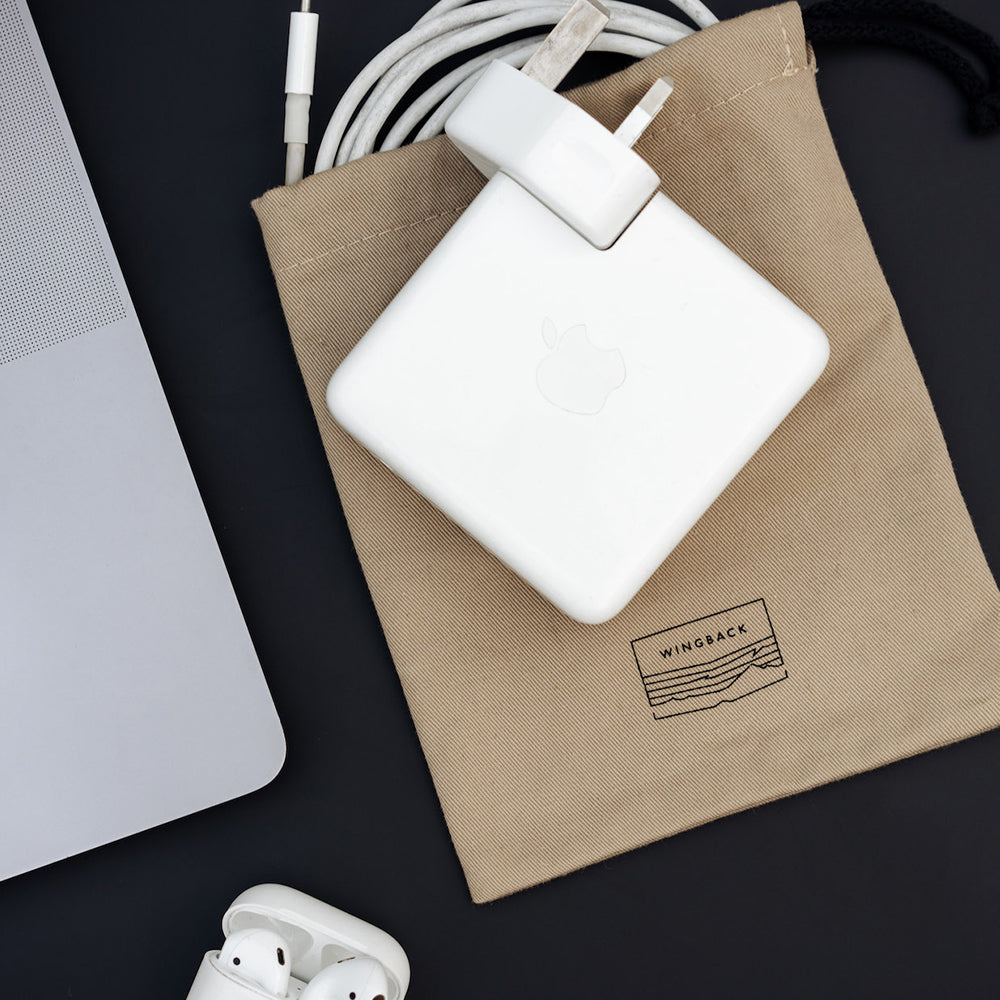 Our Oeko-Tex cotton pouches are designed to be reused