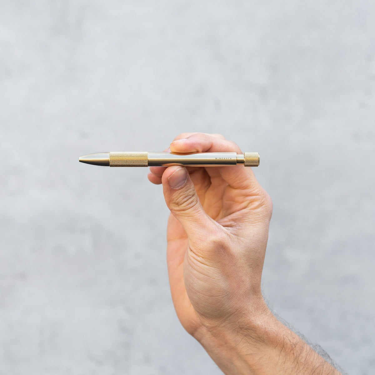 Mechanical Pen - Brass made in England by Wingback. #inuse