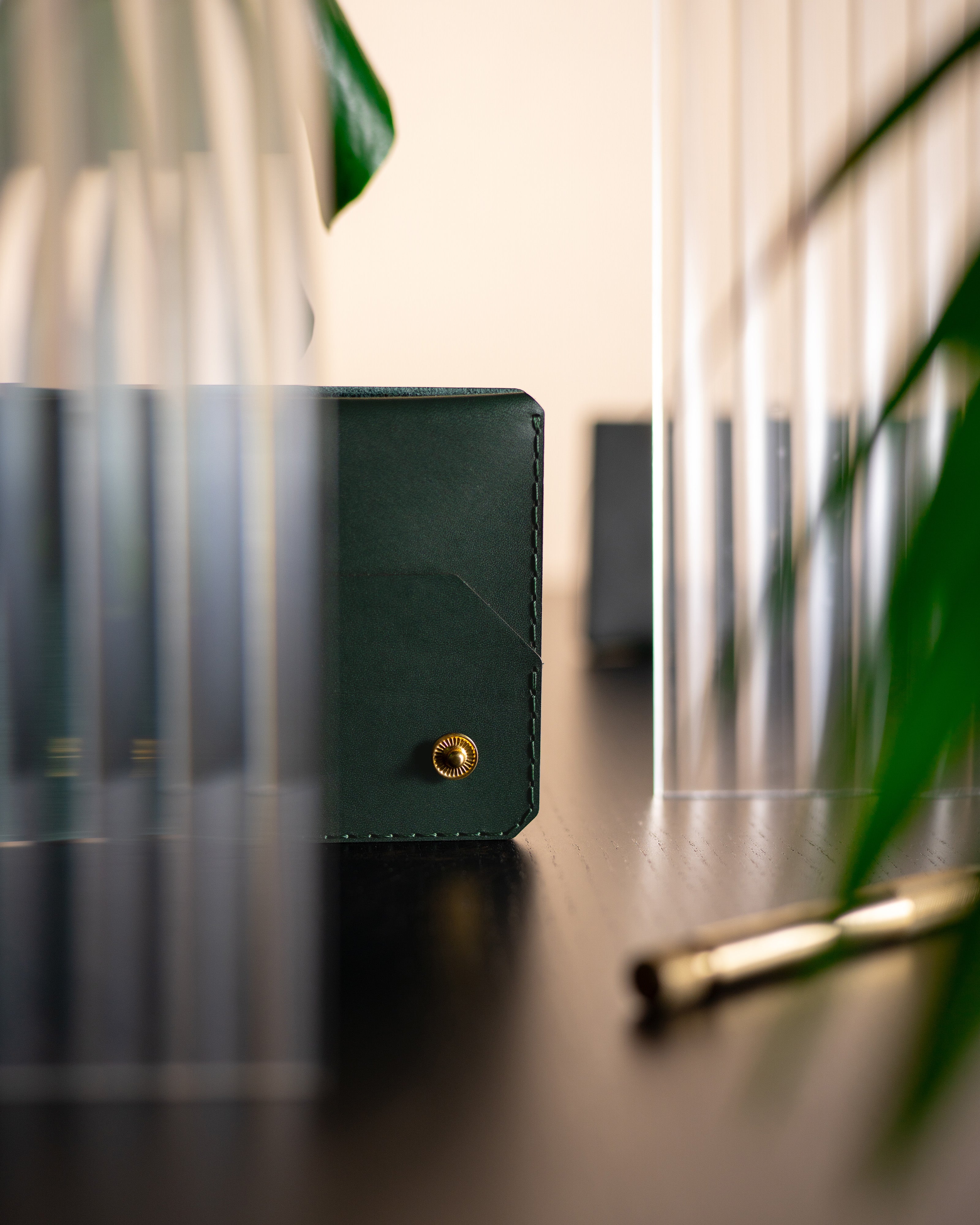 Travel Wallet - British Racing Green