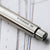 Close up of the Titanium Mechanical Pencil by Wingback