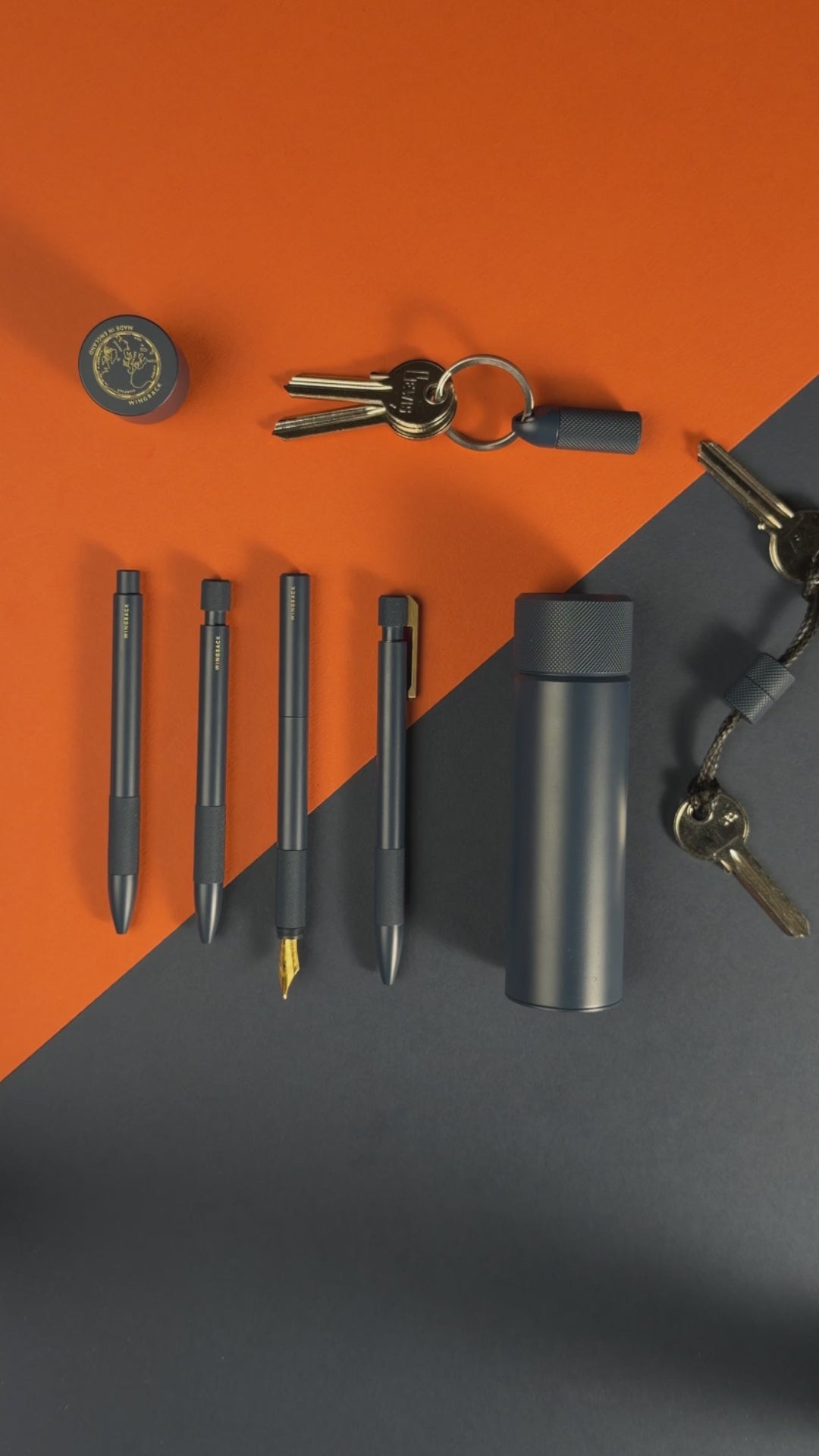 Pen Holder - Oxford Blue by Wingback