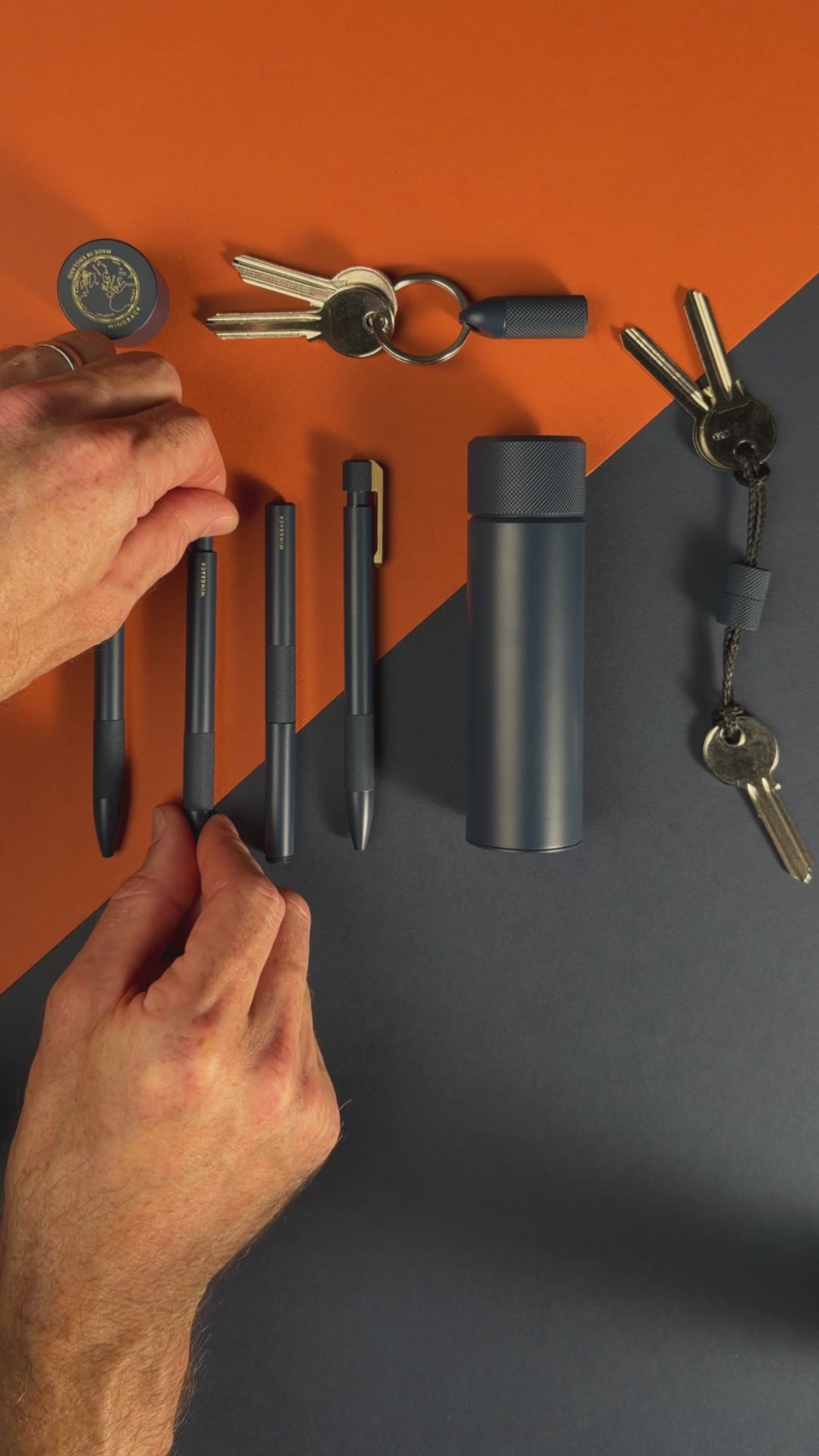 Mechanical Pen - Oxford Blue by Wingback