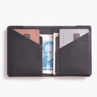 Winston Wallet - Charcoal made in England by Wingback.