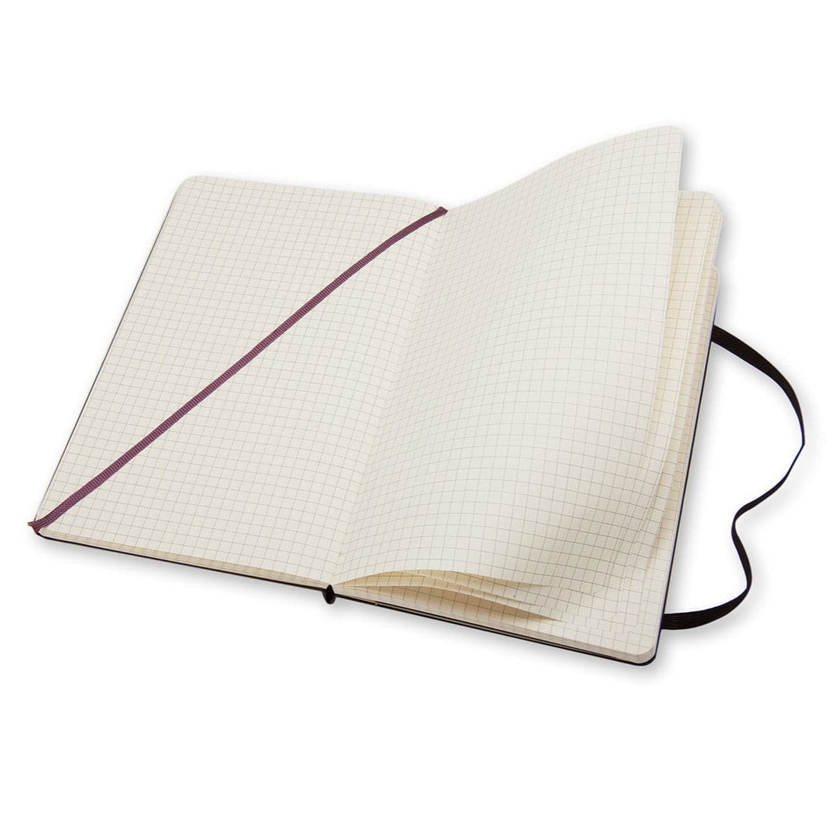 Moleskine Classic Squared Hardcover Notebook Large White