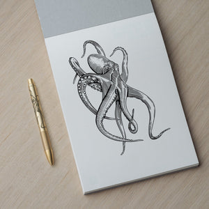 X Lást Maps Octopus - Mechanical Pencil - Brass