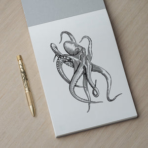 X Lást Maps Octopus - Mechanical Pen - Brass