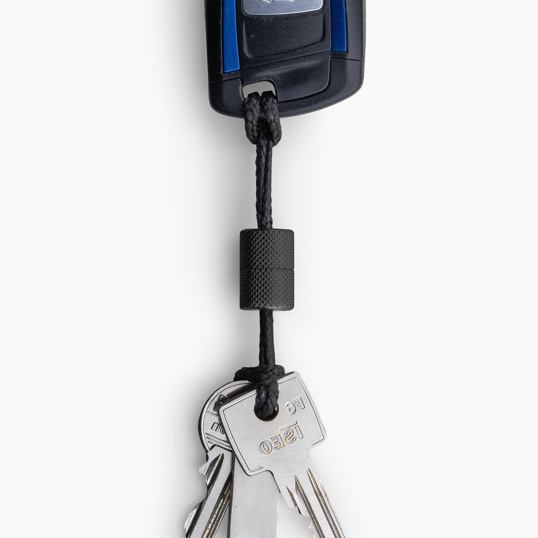 Key Loop - Black Steel | Personalised Key Organiser