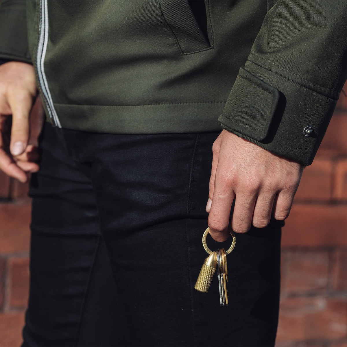 Key Cache - Brass | Brass Key Carry - Wingback