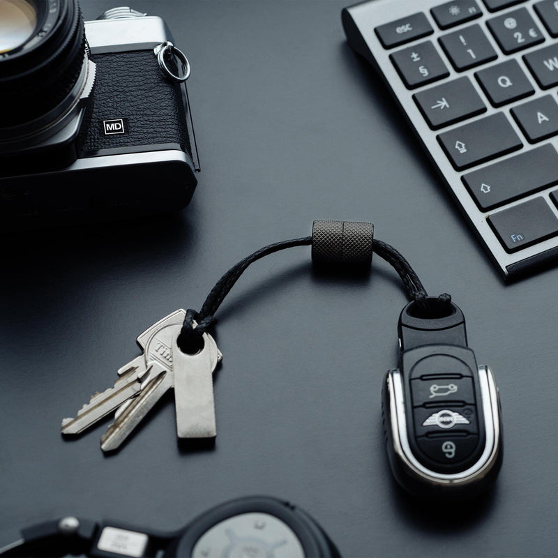 Key Loop - Black Steel | Personalised Key Organiser