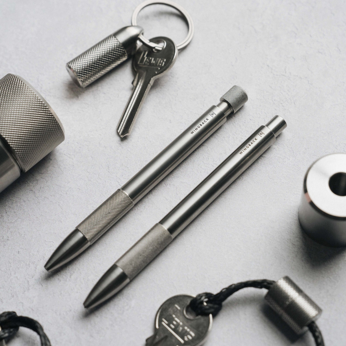 Pen Holder - Titanium by Wingback