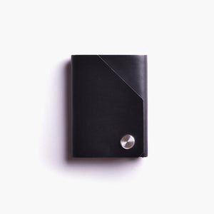 Cash Wallet - Charcoal made in England by Wingback.