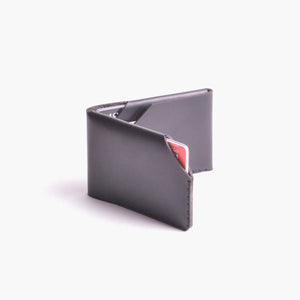 Card Wallet - Charcoal made in England by Wingback.