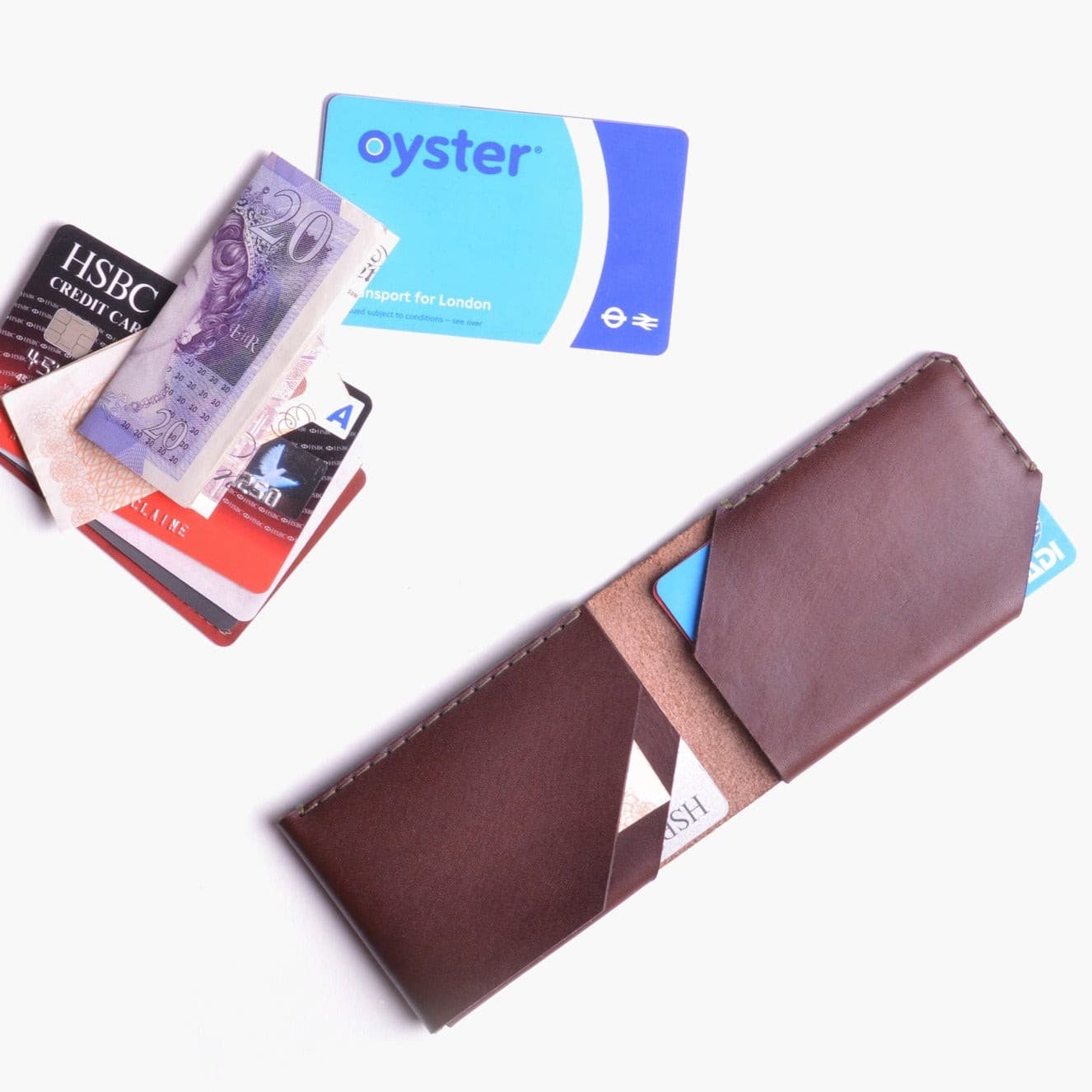 Chestnut Card Wallet | Personalised Men’s Wallets | Wingback