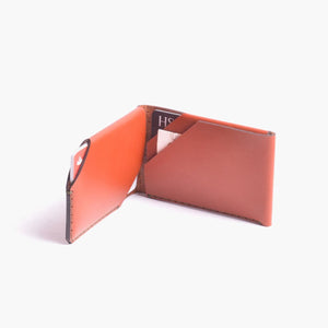 Card Wallet - Cognac made in England by Wingback.