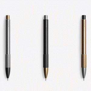 Mechanical Pencil - Black Steel made in England by Wingback.